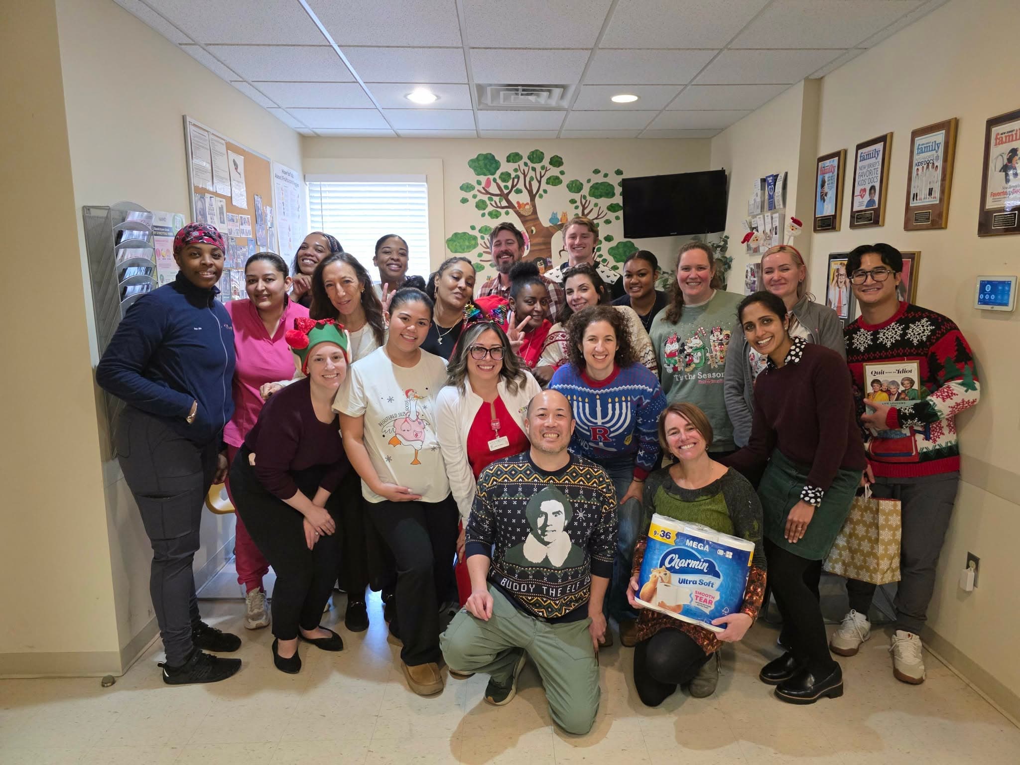 Watchung Pediatrics staff holiday party, 2025