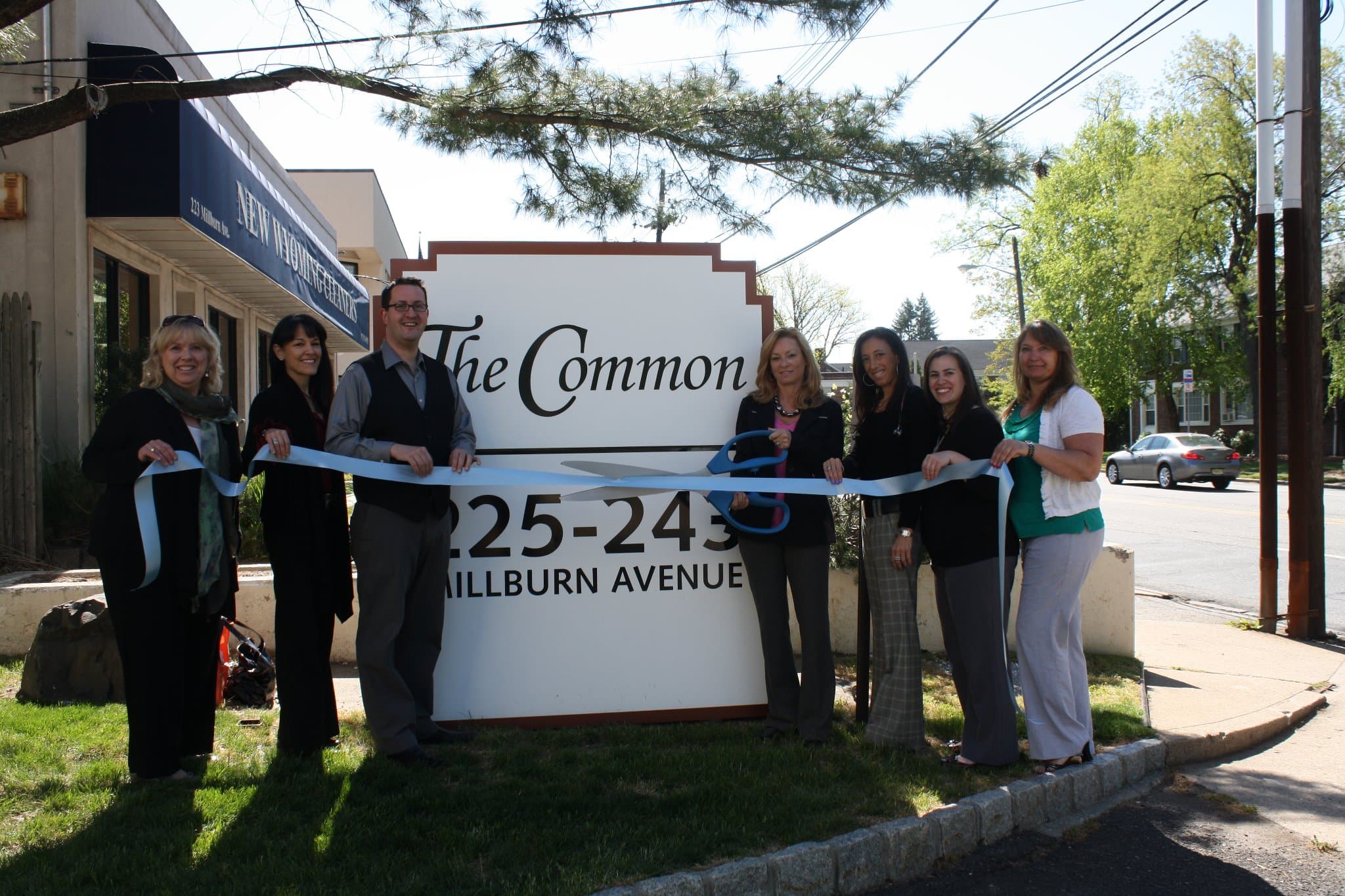 Millburn office ribbon cutting at 225 Millburn Ave