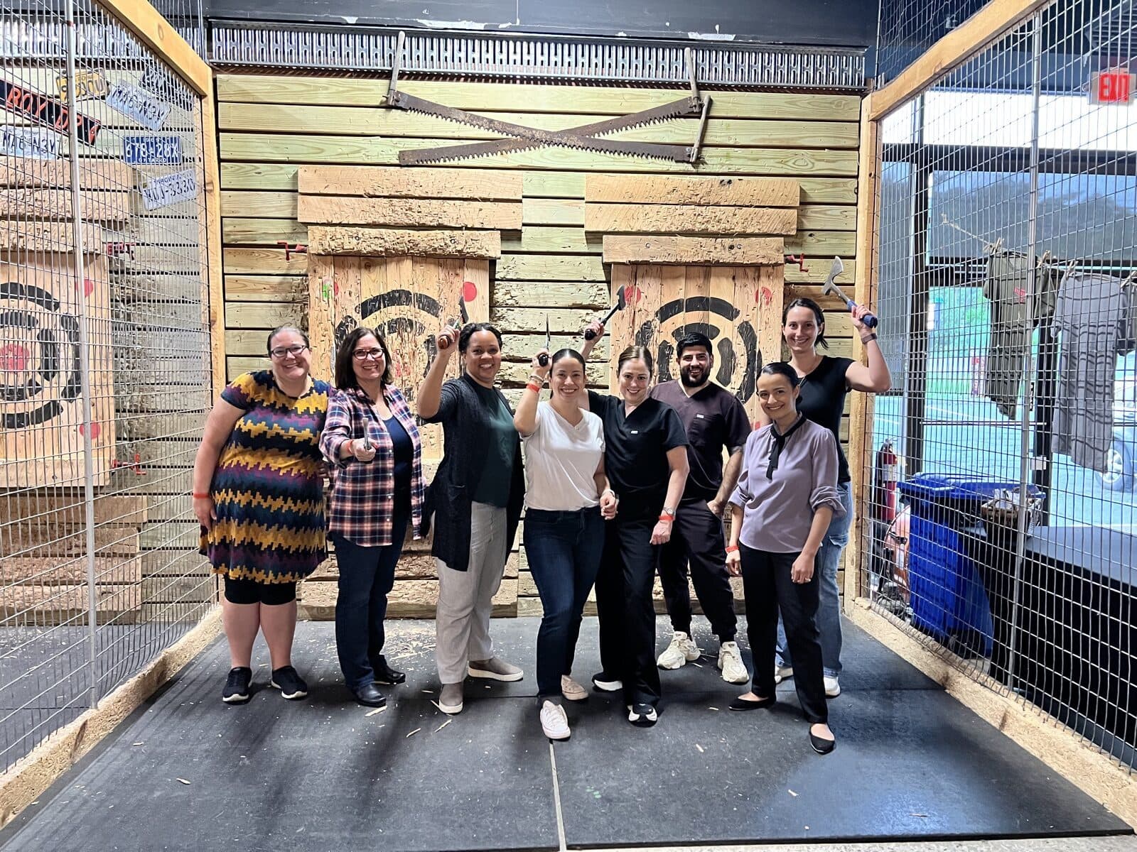 Warren staff team outing