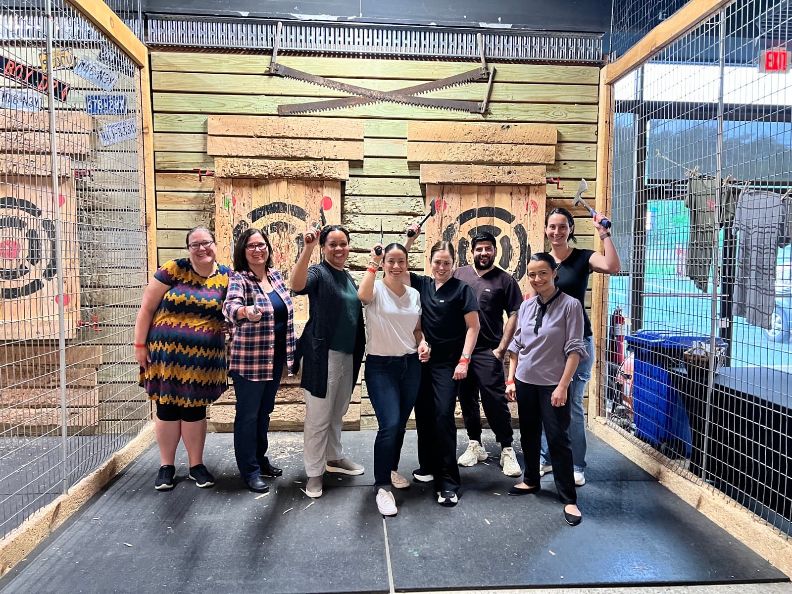 Warren staff team outing