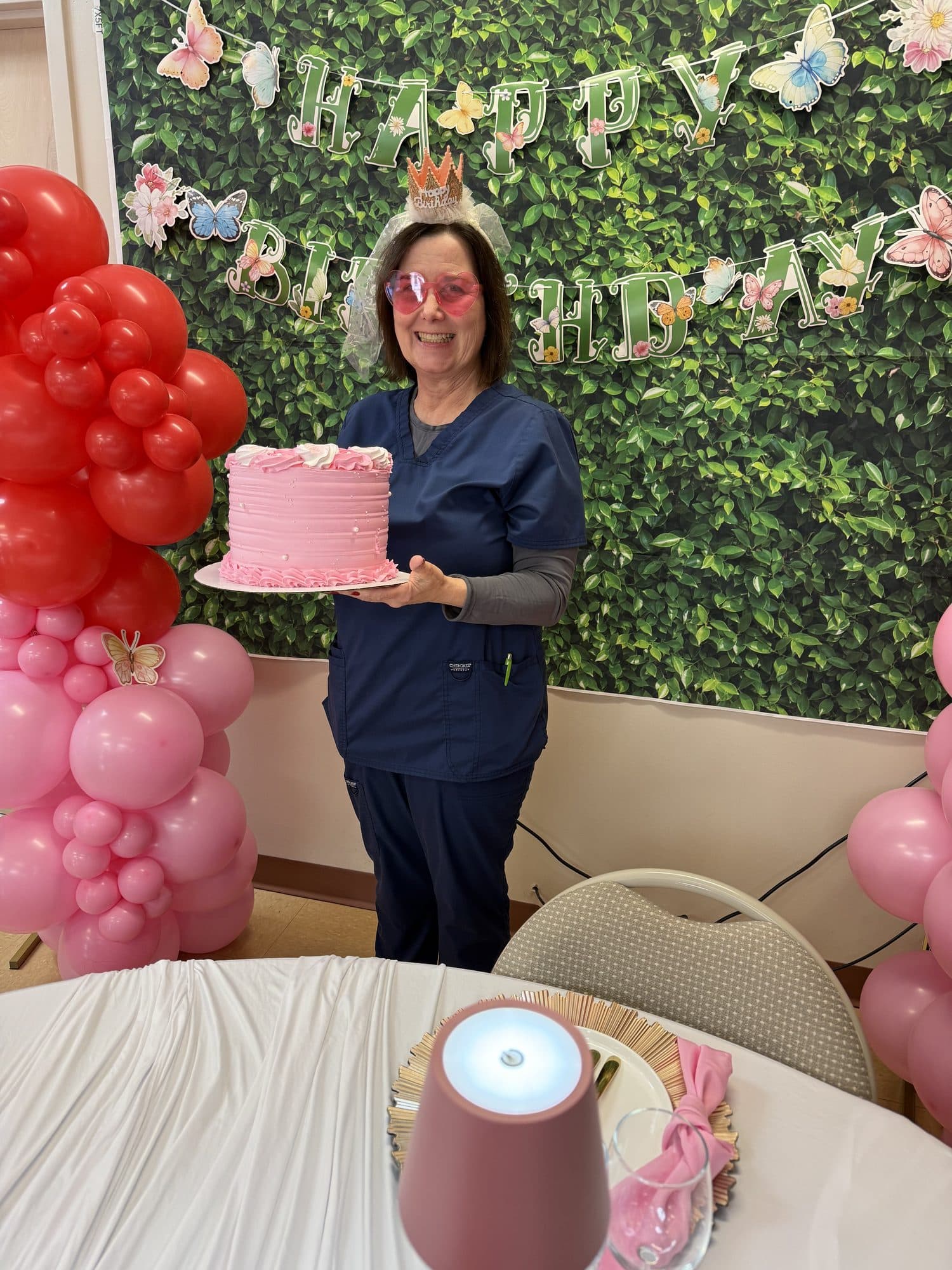 Warren staff birthday celebration